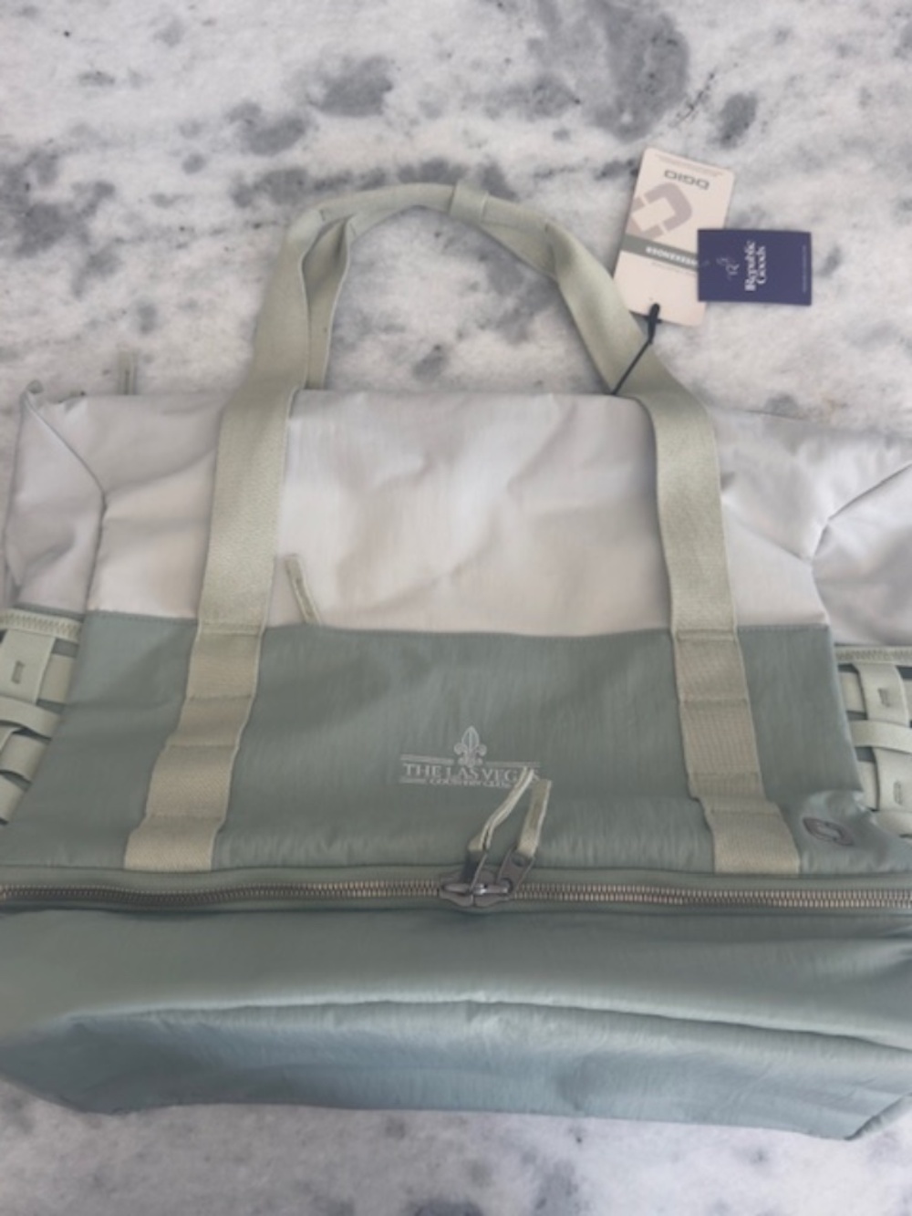 OGIO Green and Cream Travel Bags
